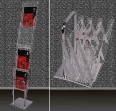 Acrylic Brochure Rack 